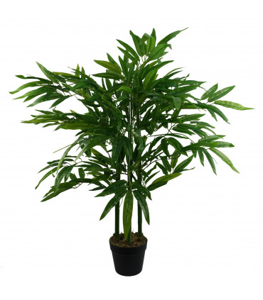 90cm Leaf Design UK Realistic Artificial Bamboo Plants / Trees Green