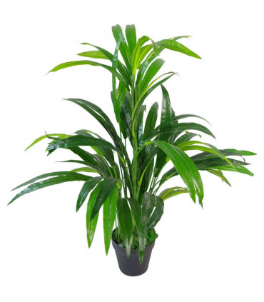 65cm Leaf Design UK Realistic Large Artificial Foliage Plant with Pot