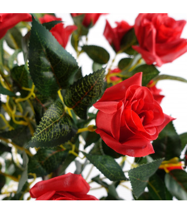 Artificial Red Rose Tree Wedding Twisted Vine Detail 90cm (3ft)