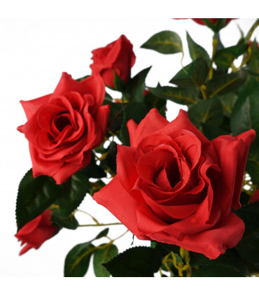 Artificial Red Rose Tree Wedding Twisted Vine Detail 90cm (3ft)