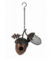 18" METAL HANGING BIRDFEEDER