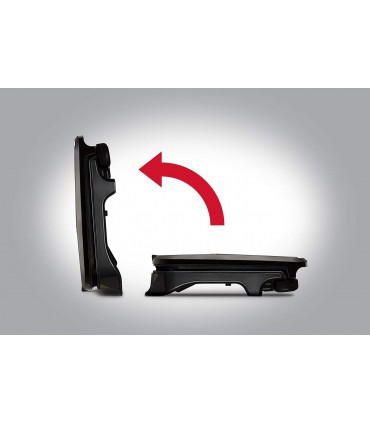 George Foreman Small Electric Fit Grill Black, 760W