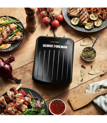 George Foreman Small Electric Fit Grill Black, 760W