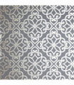 Ornate Motif Charcoal/Rose Gold sw12