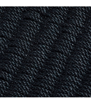 Didsbury Braided Polypropylene 55x100cm Navy Doormat