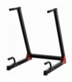 HOMCOM Upper Body Dip Stand Station Workout Equipment for Pull Ups, Push Ups