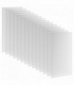 Outsunny 14 Pieces Twin-Wall Greenhouse Polycarbonate Sheets, 121 x 61 x 0.4cm