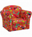 AIYAPLAY Kids Sofa Chair with Dinosaur Design for Bedroom, Playroom, Red
