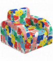 AIYAPLAY Kids Armchair, Foldable Toddler Chair for Bedroom - Multicoloured