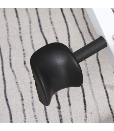 HOMCOM Adjustable Gravity Inversion Table with Safety Belt, Blue