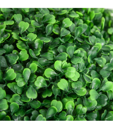 HOMCOM Set of 2 Artificial Topiary Balls Indoor Outdoor Faux Boxwood Balls