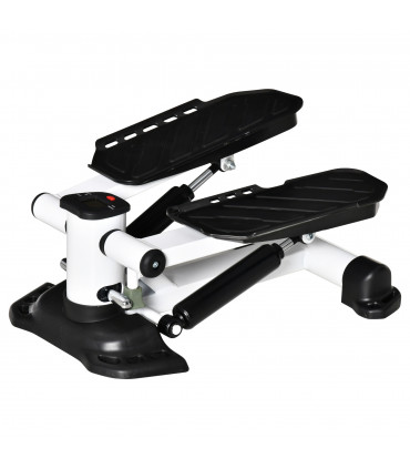 HOMCOM Portable Mini Stepper Step Machine for Home Gym Office Exercise Workout