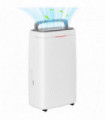 HOMCOM 16L Dehumidifier with Filter, 5.5L Water Tank, Auto Defrost, Timer