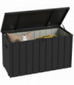 Outsunny 450L Outdoor Storage Box Waterproof with Wheels and Handles