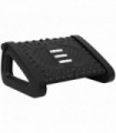 HOMCOM Non-Slip Foot Rest Under Desk Office Footrest with Adjustable Height