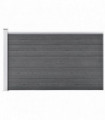 Garden Fence WPC 175x105 cm Grey