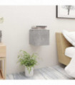 vidaXL Bedside Cabinet Concrete Grey 30.5x30x30 cm Engineered Wood