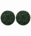 vidaXL Artificial Boxwood Balls 2 pcs 52 cm