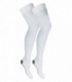 Medalin Saphena - 2 Pack Thigh High with Grips - (THG) (XL / White)
