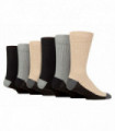 6PK - Wildfeet Boot Sock (6-11 / Black)