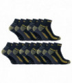 Mens RJM Short Work Socks (6-11 UK / 15 Pairs)