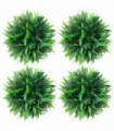 vidaXL Artificial Boxwood Balls 4 pcs 15 cm