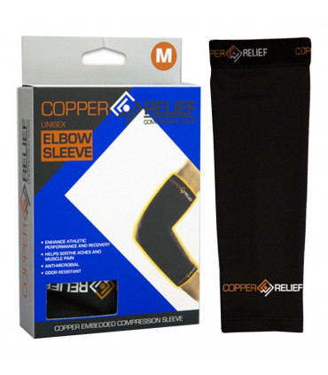 Copper healing Anti-Fatigue Sleeves to Keep muscles and joints pain free[Elbow]