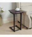 Sofa Side Table - Mahogany Colour
