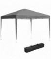 Outsunny 3 x 3 m Garden Pop Up Gazebo Marquee Party Tent Wedding Canopy Grey