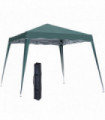 Garden Pop up Gazebo Tent Party Water-resistant 2.5 x 2.5M Green Outsunny