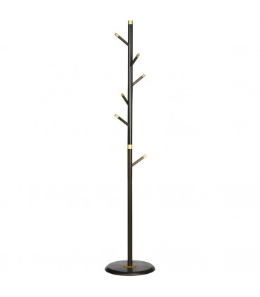 Freestanding Coat Rack Stand Industrial Coat Hanger with 6 Hooks for Hallway