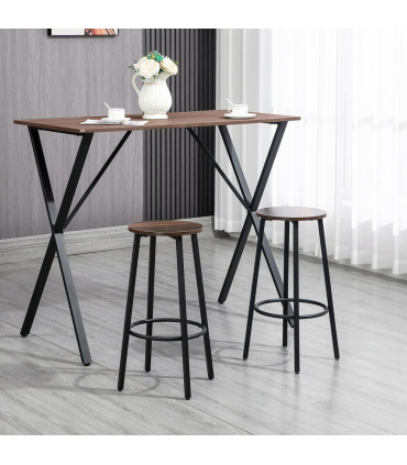 Bar Stools Set of 2 Counter Height Bar Stools for Dining Room Kitchen