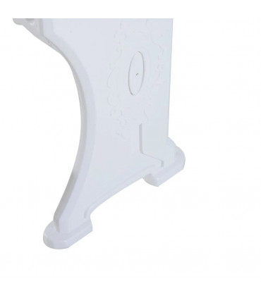 Baby 37 Key Kids Battery Keyboard Mini Grand Piano Stool Microphone White