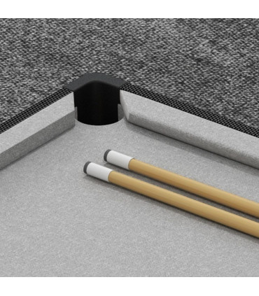 3.5ft Folding Billiard Table Set with Two Cues, 16 Balls, Chalk, Triangle, Brush