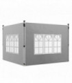 Outsunny Gazebo Side Panels for 3x3(m) or 3x4m Pop Up Gazebo, 2 Pack, Grey