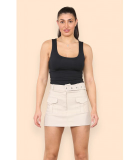 Belted Cargo Skorts
