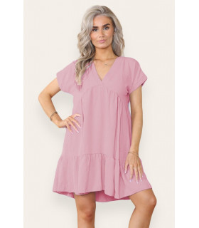 Fancy Style Tiered Smock Dress