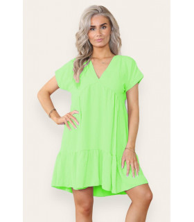 Fancy Style Tiered Smock Dress