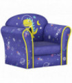 AIYAPLAY Kids Sofa Chair with Planet Dinosaur Design for Bedroom, Playroom, Blue