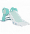 AIYAPLAY Foldable Kids Slide, Baby Slide for 1.5-3 Years, Green