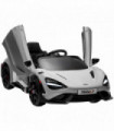 AIYAPLAY McLaren 765LT Licensed 12V Kids Ride on Car w/ MP3 Music Grey