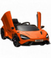 AIYAPLAY McLaren 765LT Licensed 12V Kids Ride on Car w/ MP3 Music Orange