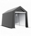 Outsunny 2.1 x 3.6(m) Portable Shed, Waterproof and Heavy Duty Dark Grey