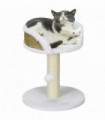 PawHut Cat Tree Tower Activity Centre with Scratching Posts White