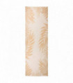 Outdoor Flatweave Rug 80x250 cm Leaf Pattern