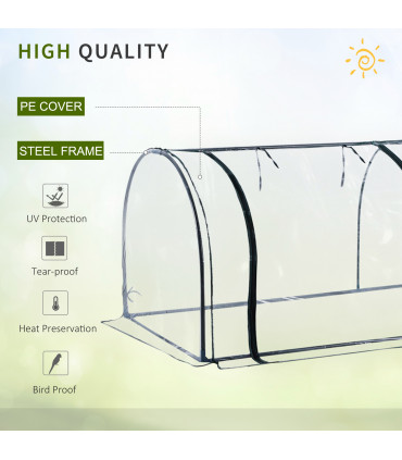 Mini Portable Gardening Flower Plants Greenhouse Warm House