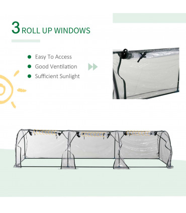 Mini Portable Gardening Flower Plants Greenhouse Warm House