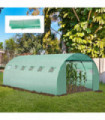 6 x 3 x 2m Greenhouse Replacement Cover ONLY for Tunnel Greenhouse