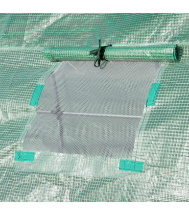 6 x 3 x 2m Greenhouse Replacement Cover ONLY for Tunnel Greenhouse