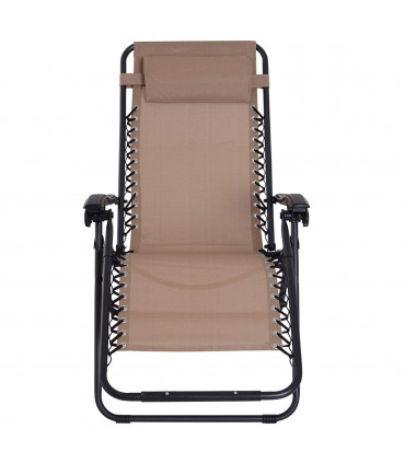 Zero Gravity Chair Adjustable Patio Lounge Chair Recling Seat